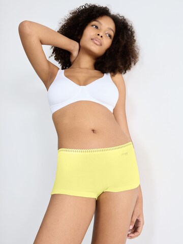 SLOGGI Panty ' GO Crush Short ' in Yellow
