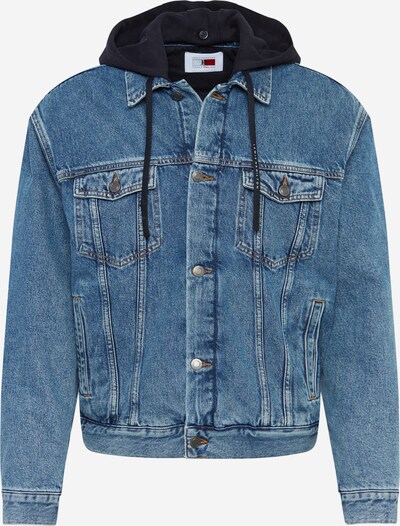 TOMMY HILFIGER Tussenjas 'Lewis Hamilton' in de kleur Navy / Blauw denim / Rood / Wit, Productweergave