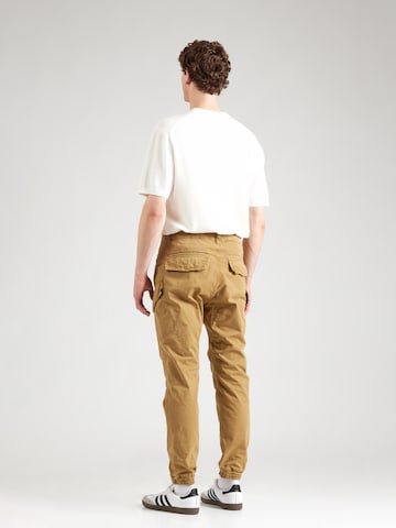 ALPHA INDUSTRIES Дънки Tapered Leg Карго панталон 'Force One' в зелено