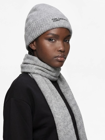 KARL LAGERFELD JEANS Шапка в сиво