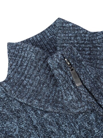 YOUTHUP Strickjacke 'Wertigkeit'‌‌ in Blau