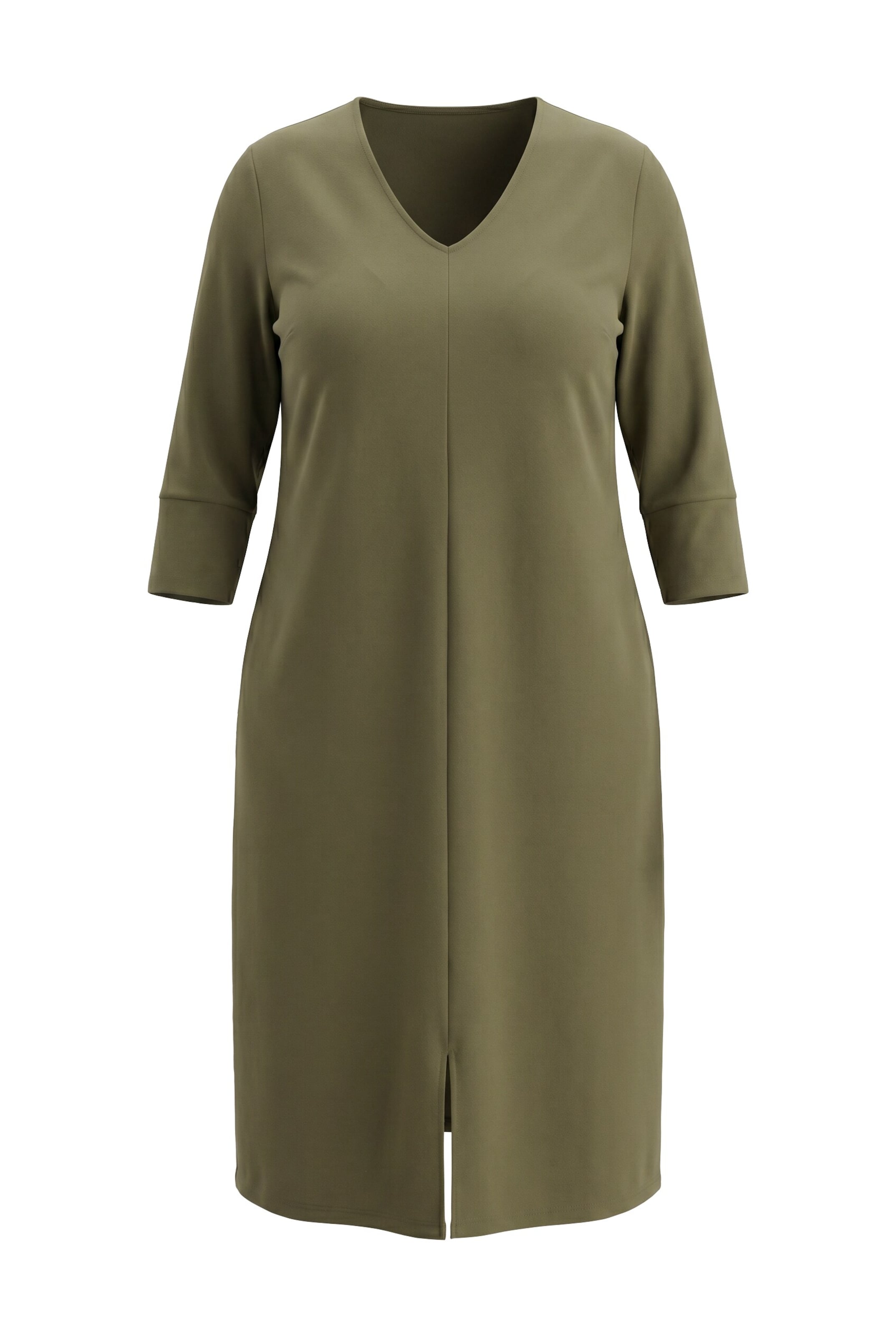 Ulla Popken Kleid in Grün: Vorderseite