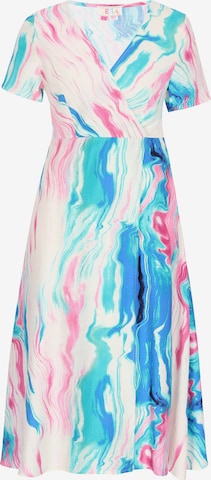 IZIA - Vestido 'Festival' em azul: frente