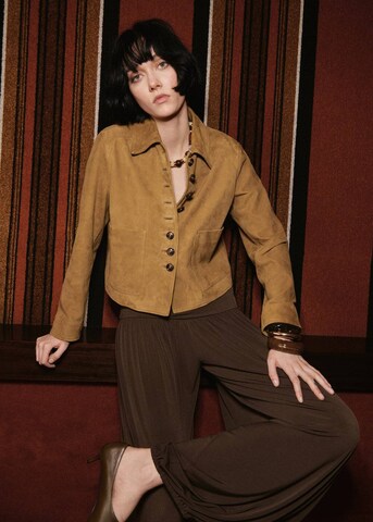 MANGO Jacke in Gelb