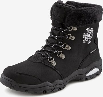 LASCANA Snow Boots in Black: front