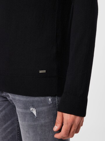 TOM TAILOR Pullover in Schwarz