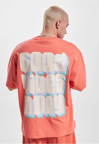 T-Shirt 'Good Vibes Only' 2Y Studios en orange