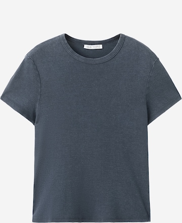 MANGO Tričko 'AXEL' - Modrá: predná strana