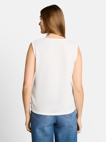 TOM TAILOR DENIM Top in White