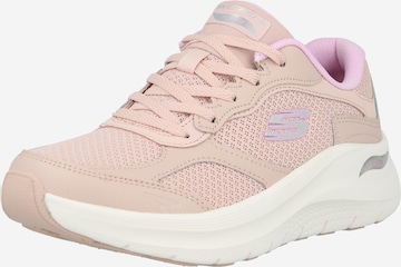 Baskets basses 'ARCH FIT 2.0 - RISING TIDE' SKECHERS en rose : devant