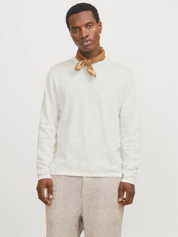 JACK & JONES Sweater 'JJESummer' in White: front