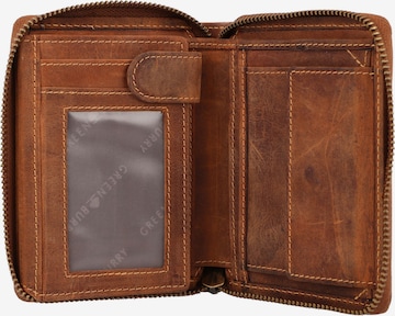GREENBURRY Wallet 'Vintage 821A' in Brown