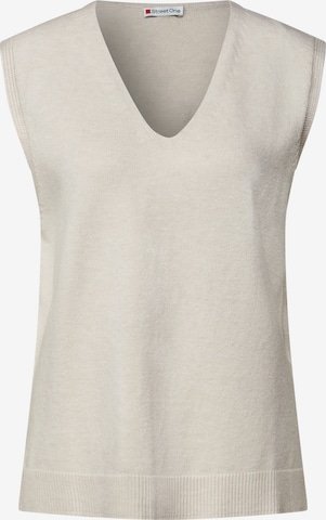 STREET ONE Pullunder in Beige: Vorderseite