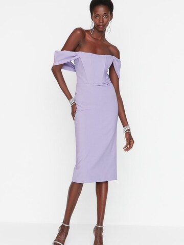 Trendyol Cocktail dress in Purple