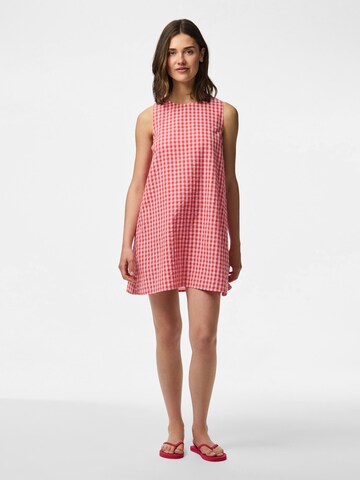PIECES Dress 'PCLiliane' in Red