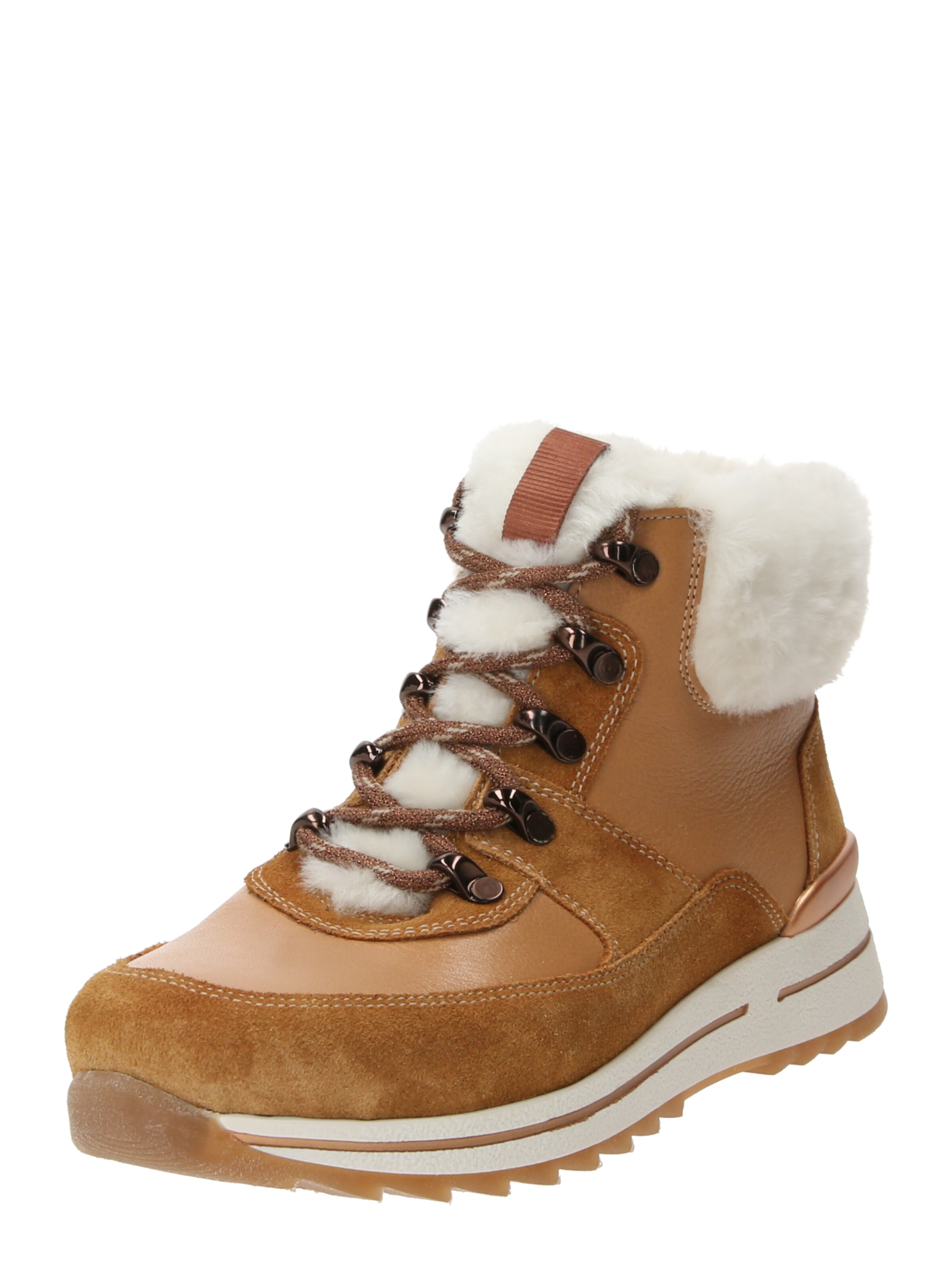 ARA Schnürstiefelette in Braun: Vorderseite