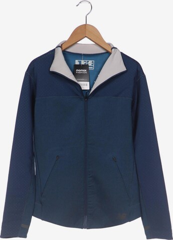 new balance Sweatshirt & Zip-Up Hoodie in S in Blue: front