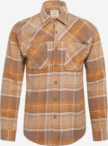 Gabbiano Regular fit Button Up Shirt in Yellow: front