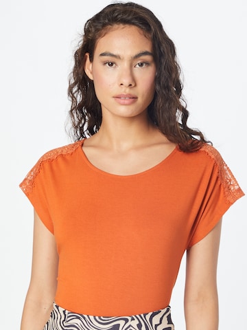 T-shirt 'Ilse' ABOUT YOU en orange : devant