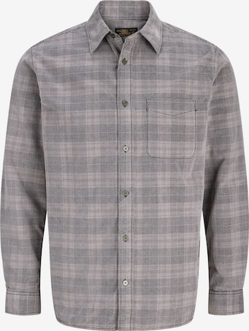 JACK & JONES Hemd in Grau: Vorderseite