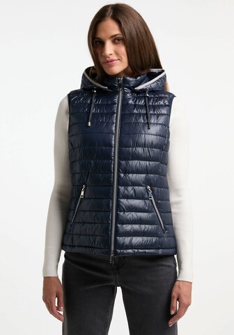 Barbara Lebek Vest in Blue: front