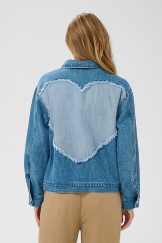 SAINT TROPEZ Übergangsjacke 'PindreSZ' in Blau