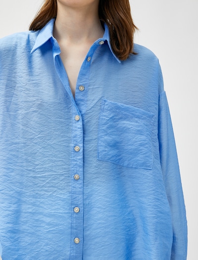 Koton Bluse in hellblau, Produktansicht