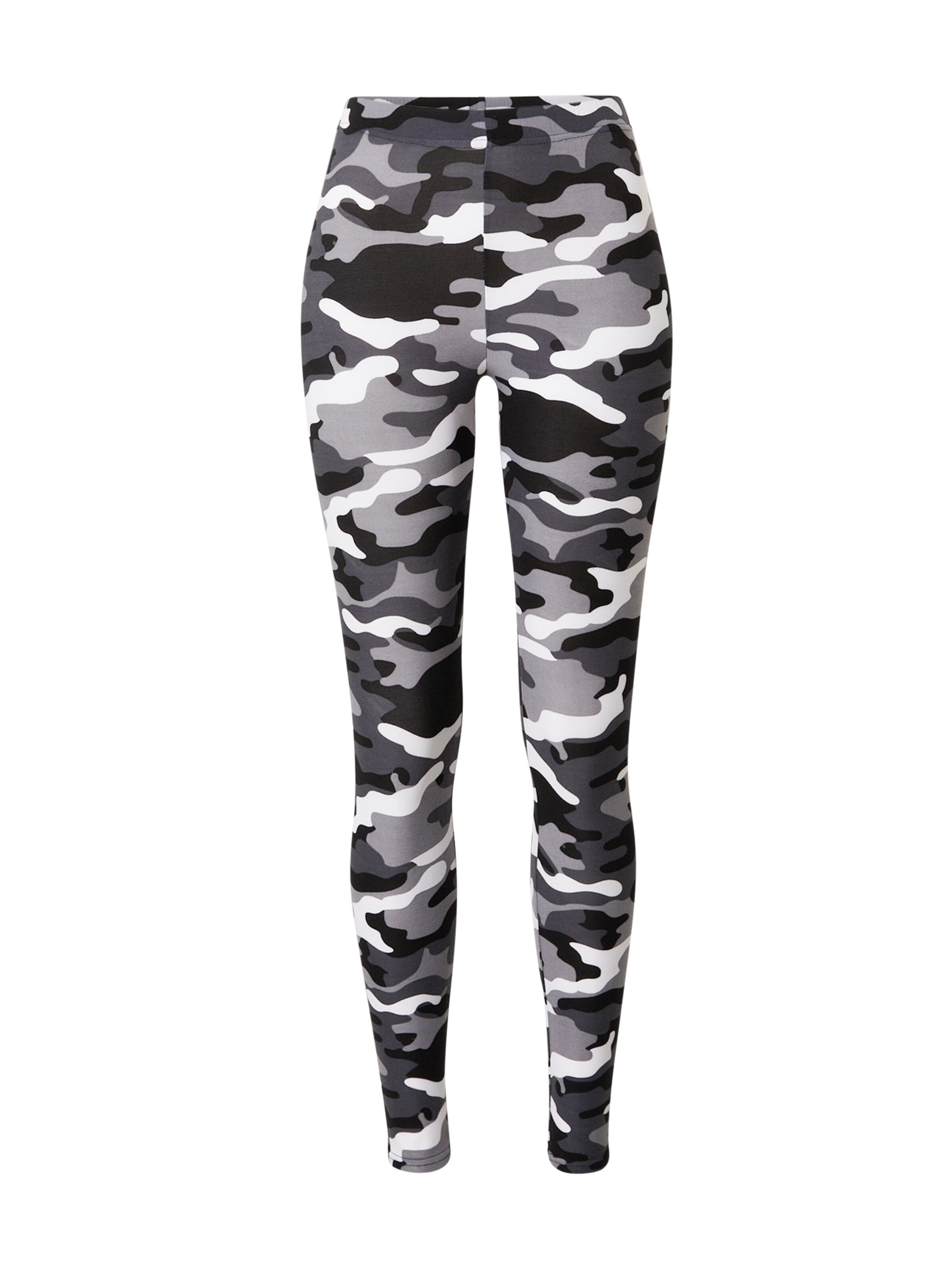 Urban Classics Skinny Leggings in Grey: front