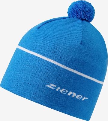 ZIENER Athletic Hat 'ICTIVO' in Blue: front
