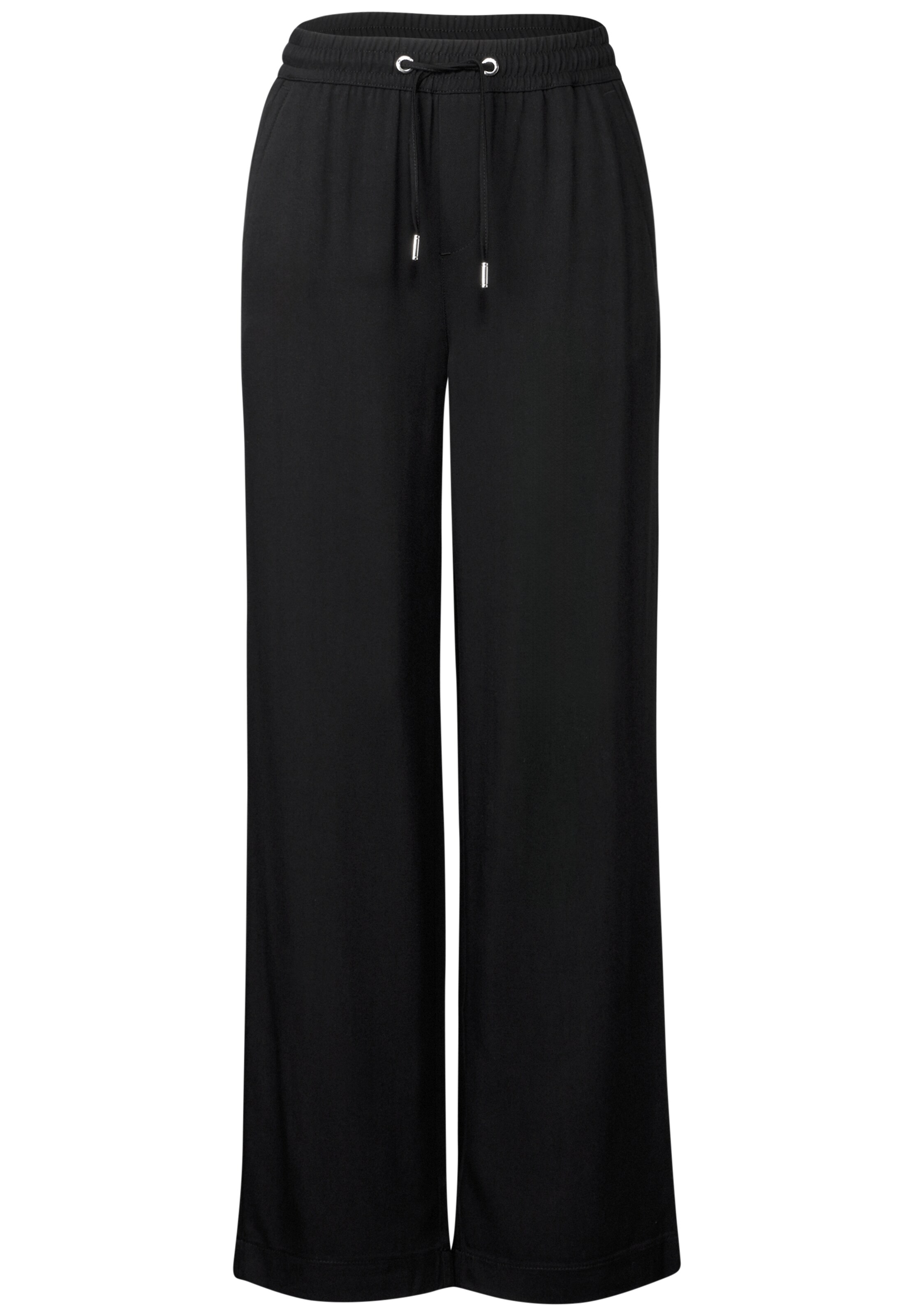 STREET ONE Pants in Black: front