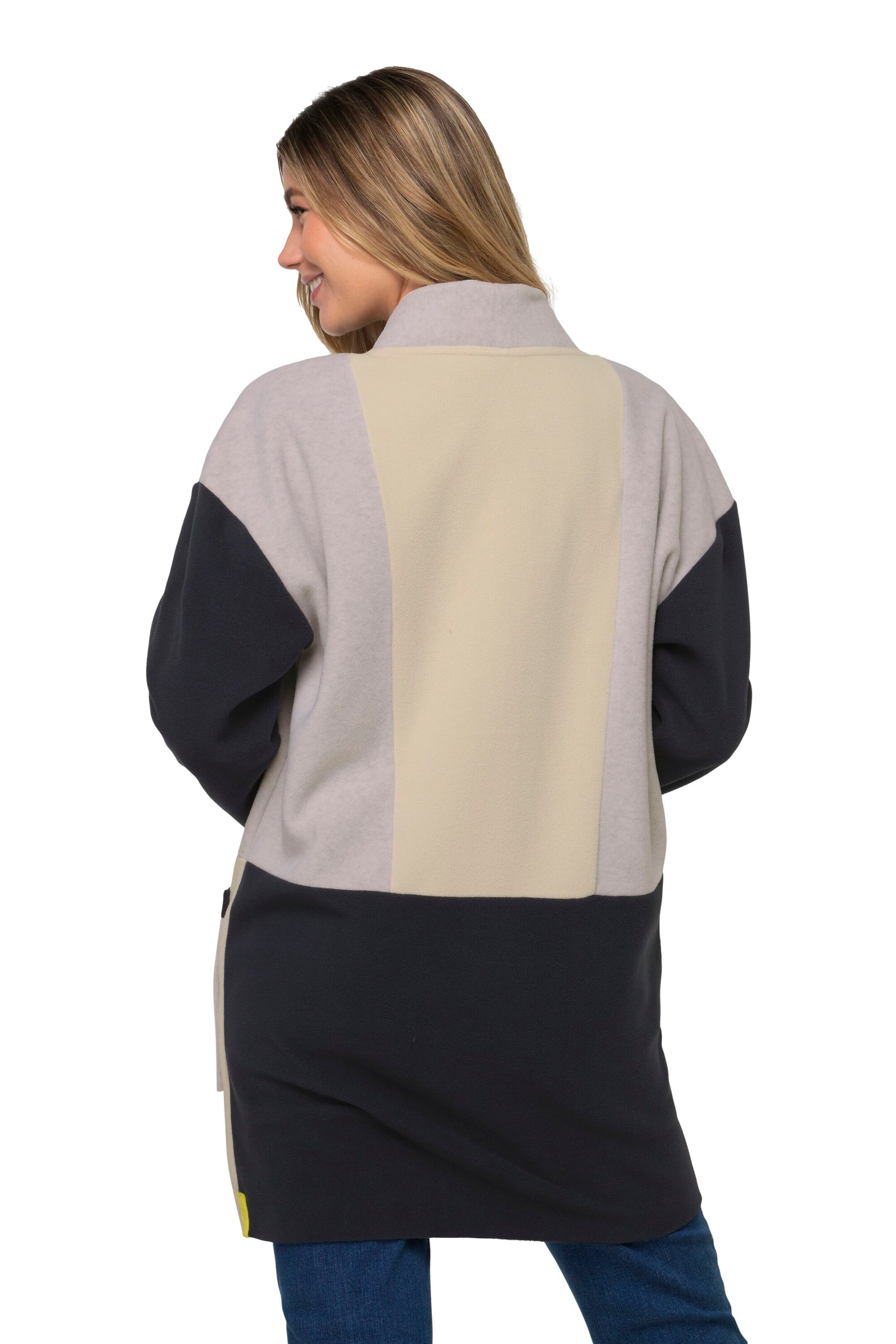 LAURASØN Sweatjacke in Beige