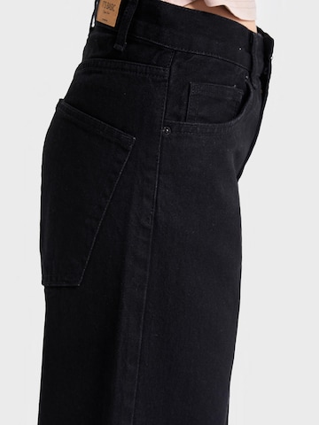 IT'S BASIC Loose fit Jeans 'SOFIA Loose High Rise' in Black