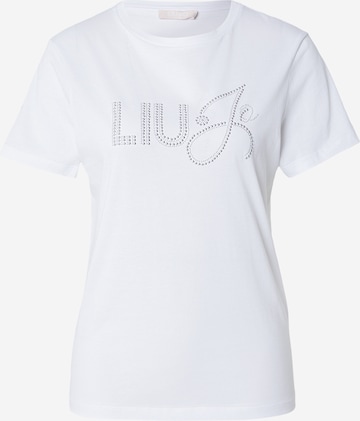 Liu Jo T-Shirt 'ECS' in Weiß: Vorderseite