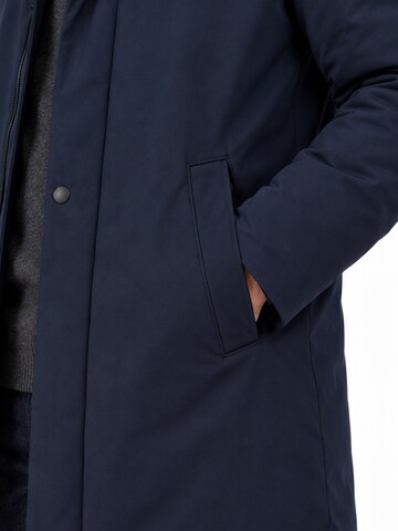 ALLTHEMEN Winter Jacket 'Nordlicht' in Blue