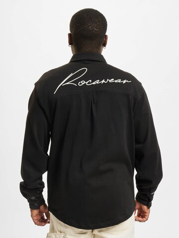 ROCAWEAR Comfort Fit Hemd in Schwarz