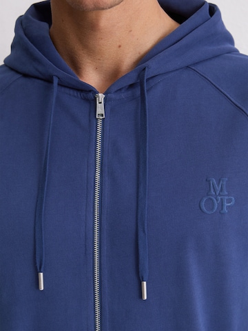 Marc O'Polo Sweat jacket ' Heavy Jersey ' in Blue