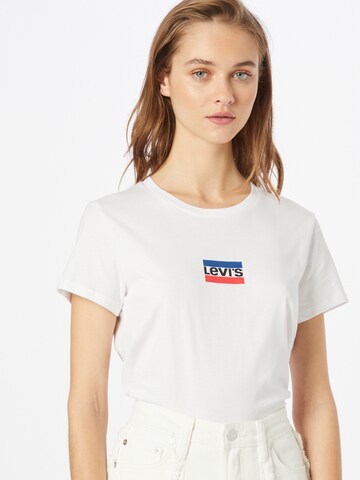LEVI'S ® T-shirt 'The Perfect' i vit: framsida