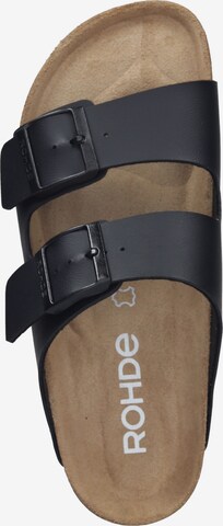 ROHDE Mules in Black