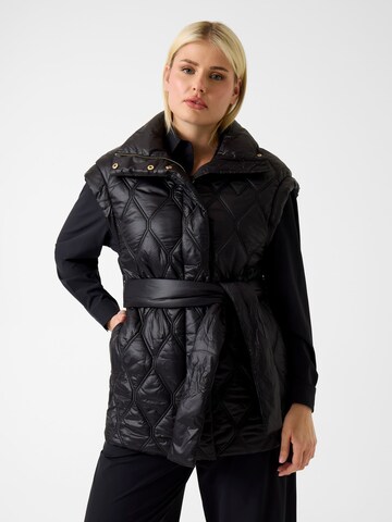 GUESS Weste in Schwarz: Vorderseite