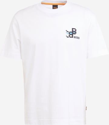 BOSS - Camisa em branco: frente