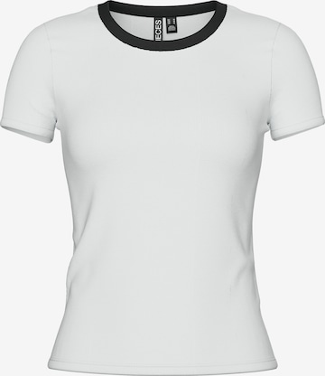 PIECES T-Shirt 'PCMay' in Weiß: Vorderseite