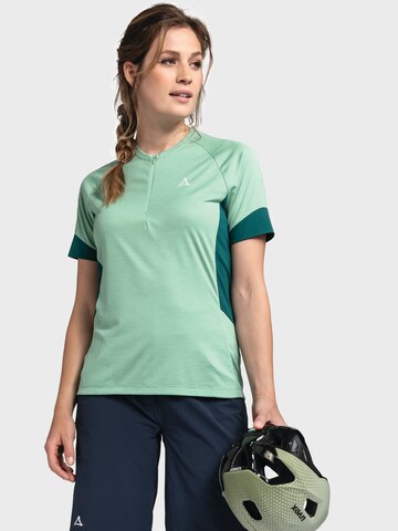 T-shirt fonctionnel 'Auvergne' Schöffel en vert : devant
