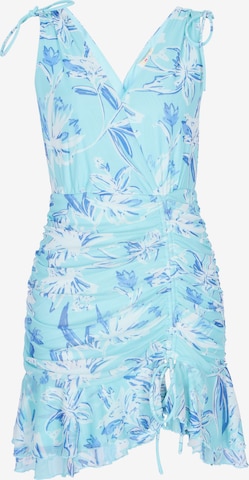Robe IZIA en bleu : devant