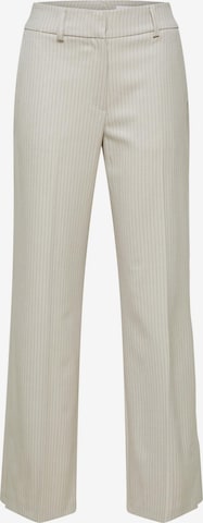 Wide leg Pantaloni con piega frontale 'RITA-REJA' di SELECTED FEMME in grigio: frontale