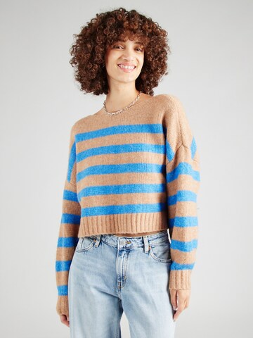 ONLY Sweater 'ONLAya' in Brown: front