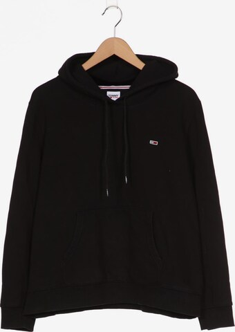 Tommy Jeans Sweatshirt & Zip-Up Hoodie in XXXL in Black: front