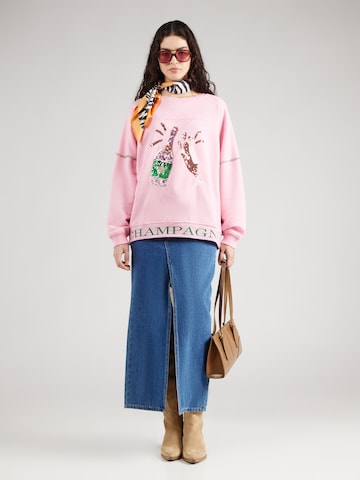 miss goodlife - Sudadera 'Champagne' en rosa