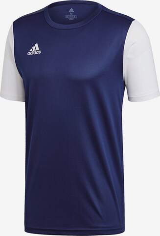 T-Shirt fonctionnel 'Estro 19' ADIDAS PERFORMANCE en bleu : devant