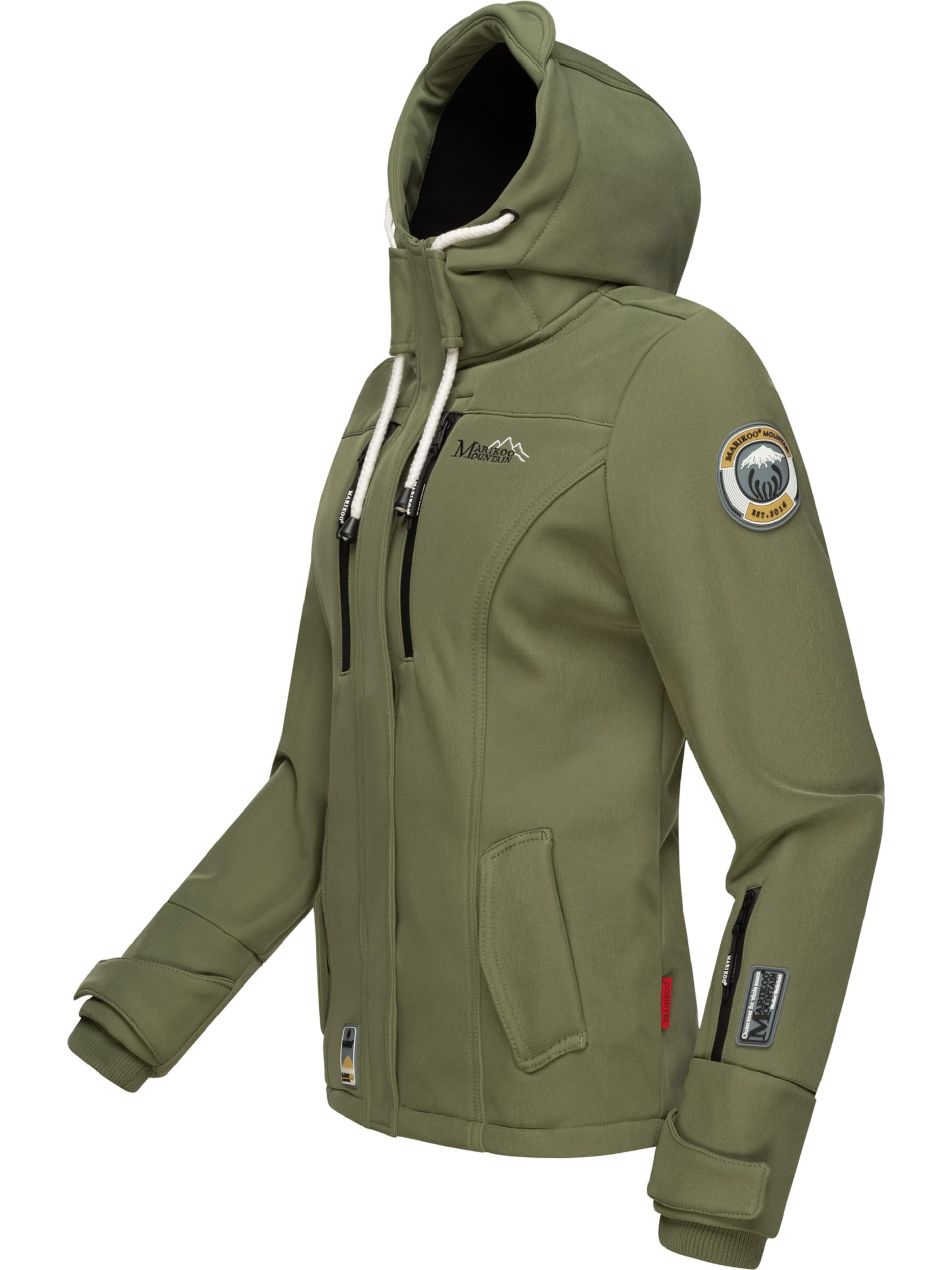 MARIKOO - Casaco funcionais 'Kleinezicke' em verde