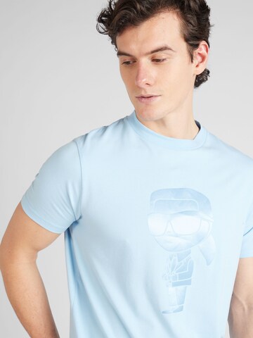 T-Shirt Karl Lagerfeld en bleu